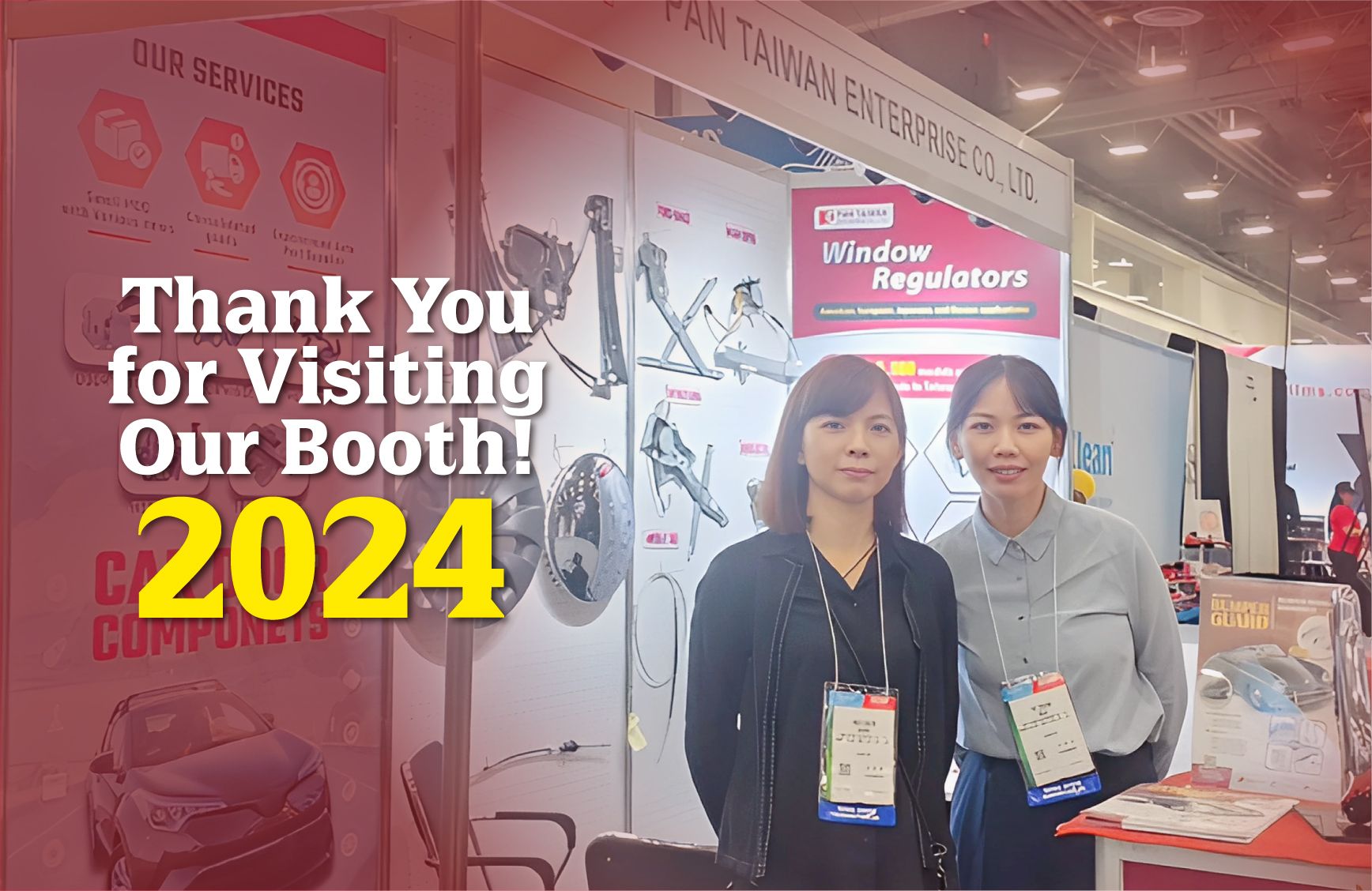 Pan Taiwan would like to extend our sincere gratitude to all the visitors who stopped by our booth at SEMA 2024. It was a pleasure meeting both our long-time partners and new friends from around the world.